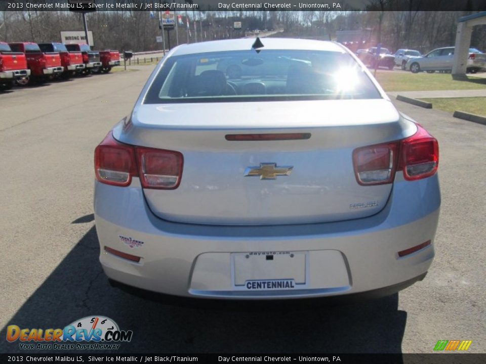 2013 Chevrolet Malibu LS Silver Ice Metallic / Jet Black/Titanium Photo #5