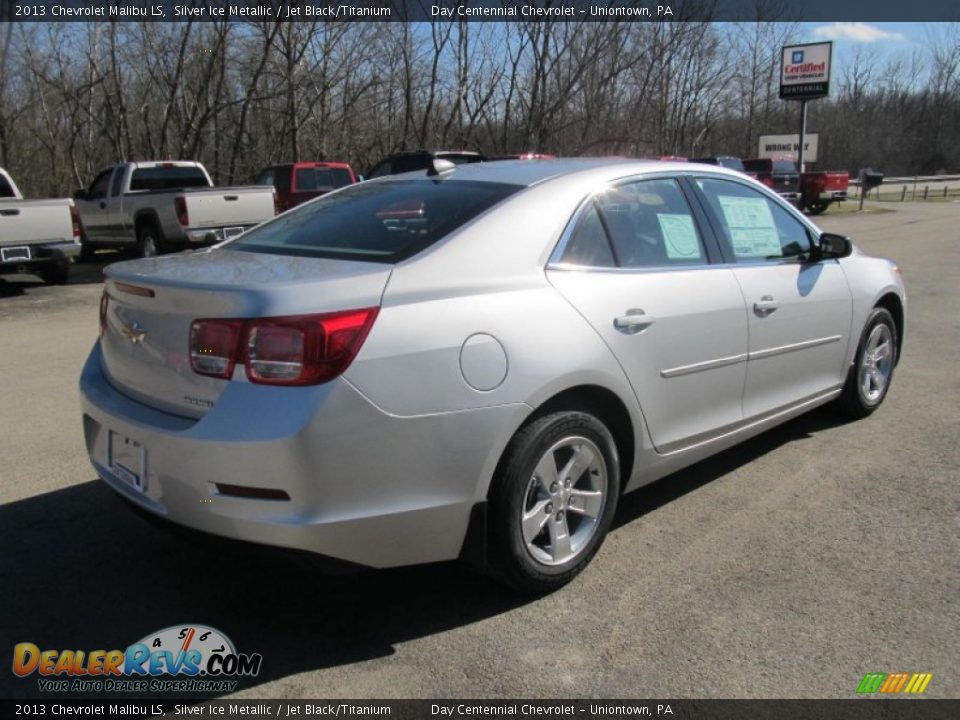 2013 Chevrolet Malibu LS Silver Ice Metallic / Jet Black/Titanium Photo #6