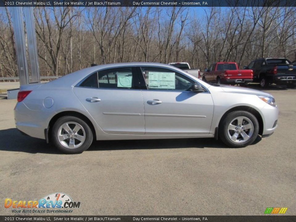 2013 Chevrolet Malibu LS Silver Ice Metallic / Jet Black/Titanium Photo #7