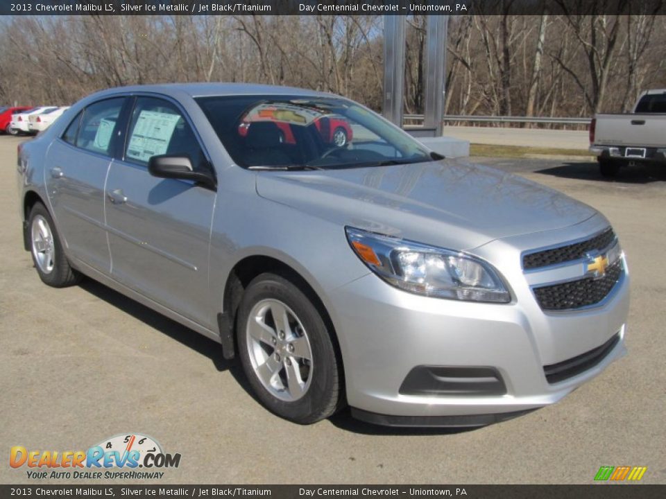 2013 Chevrolet Malibu LS Silver Ice Metallic / Jet Black/Titanium Photo #9