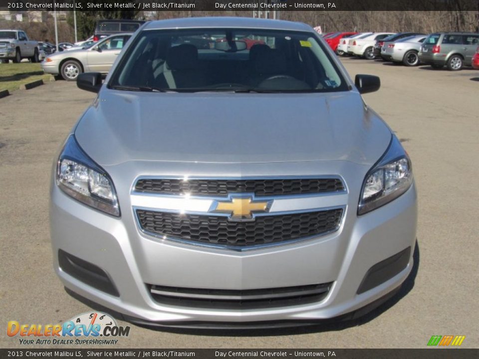 2013 Chevrolet Malibu LS Silver Ice Metallic / Jet Black/Titanium Photo #10