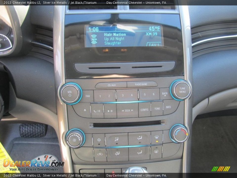2013 Chevrolet Malibu LS Silver Ice Metallic / Jet Black/Titanium Photo #15
