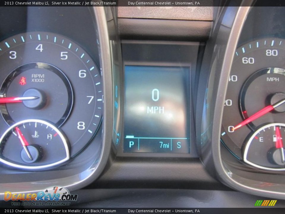 2013 Chevrolet Malibu LS Silver Ice Metallic / Jet Black/Titanium Photo #20