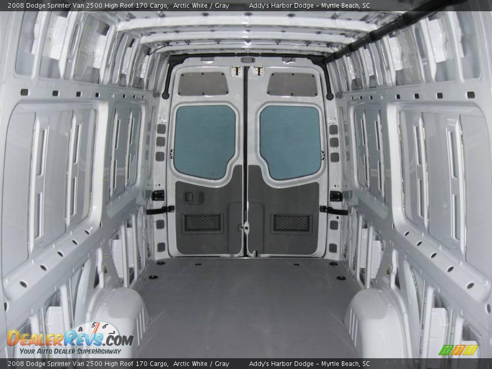 2008 Dodge Sprinter Van 2500 High Roof 170 Cargo Arctic White / Gray Photo #5