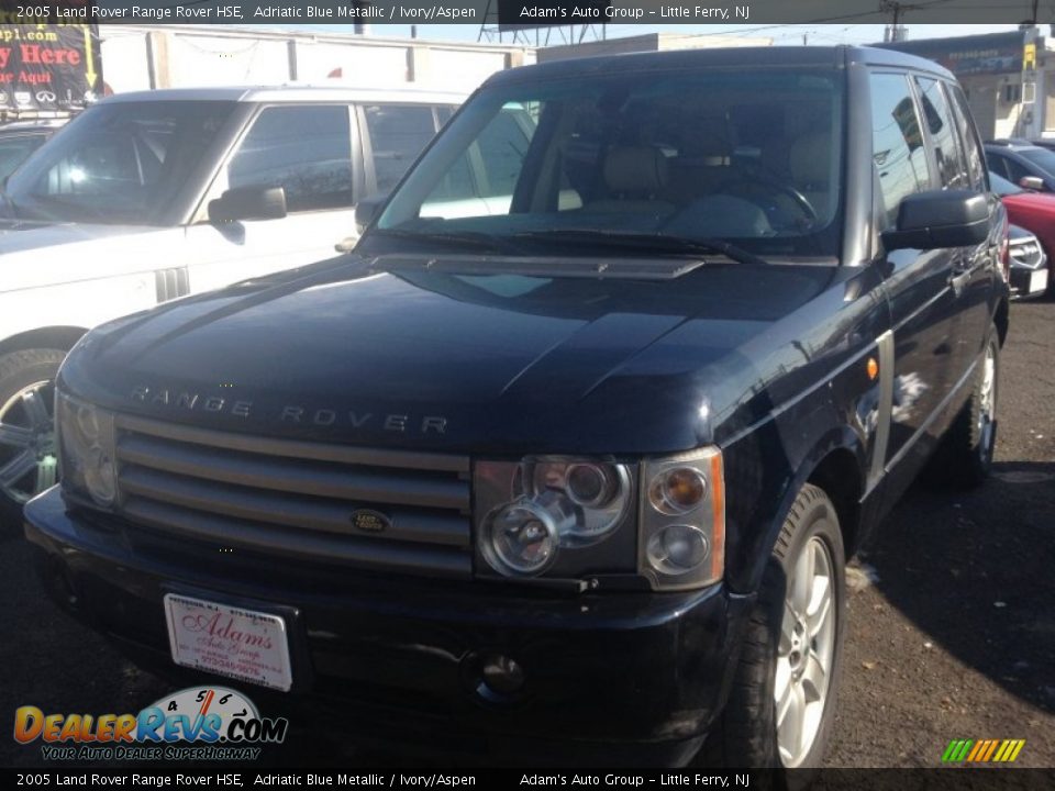 2005 Land Rover Range Rover HSE Adriatic Blue Metallic / Ivory/Aspen Photo #1