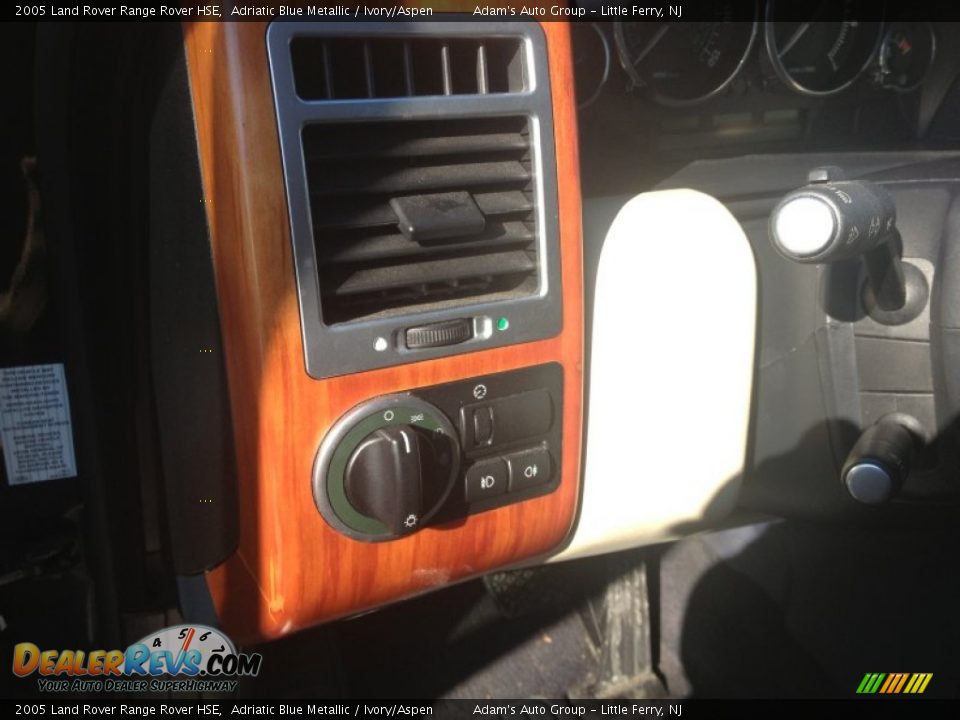 2005 Land Rover Range Rover HSE Adriatic Blue Metallic / Ivory/Aspen Photo #11