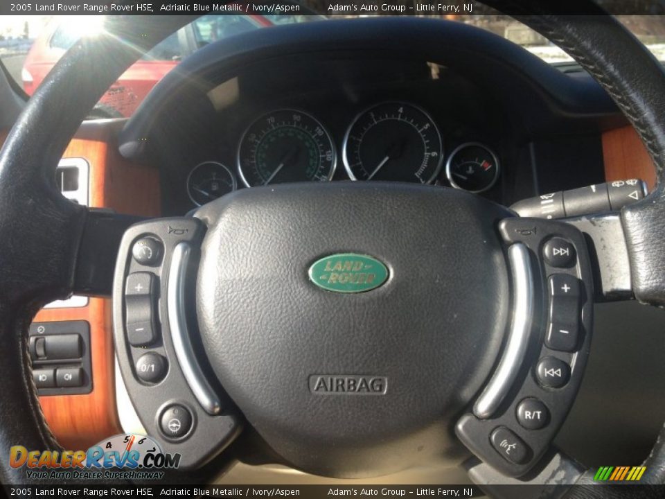 2005 Land Rover Range Rover HSE Adriatic Blue Metallic / Ivory/Aspen Photo #12