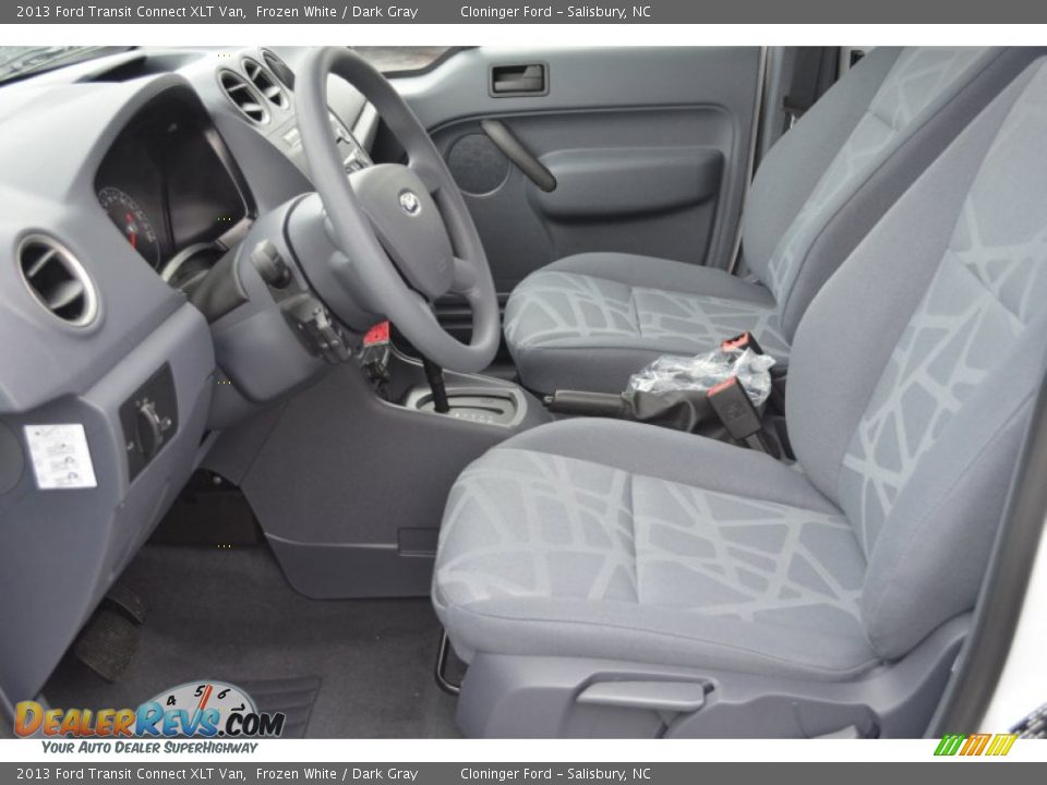 Dark Gray Interior - 2013 Ford Transit Connect XLT Van Photo #9