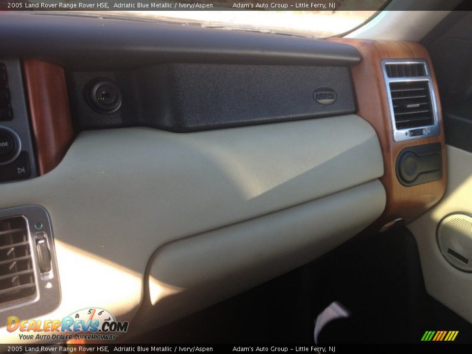 2005 Land Rover Range Rover HSE Adriatic Blue Metallic / Ivory/Aspen Photo #19