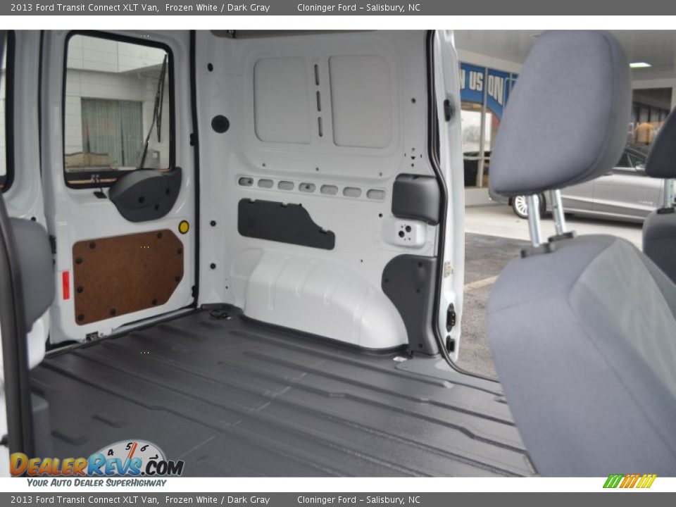 2013 Ford Transit Connect XLT Van Frozen White / Dark Gray Photo #13