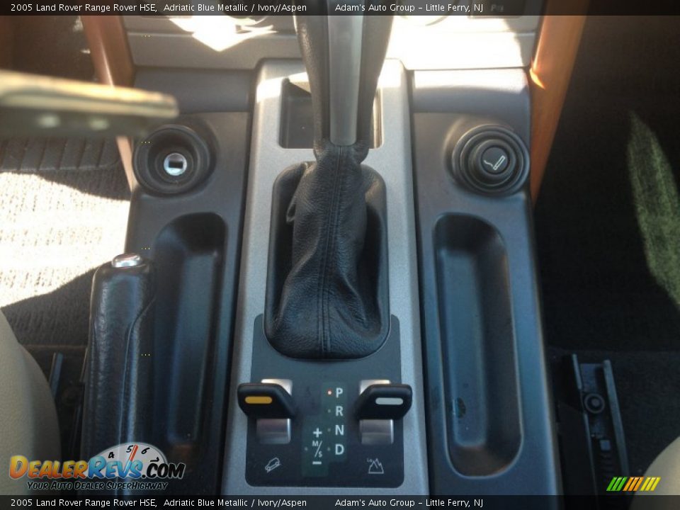 2005 Land Rover Range Rover HSE Adriatic Blue Metallic / Ivory/Aspen Photo #23