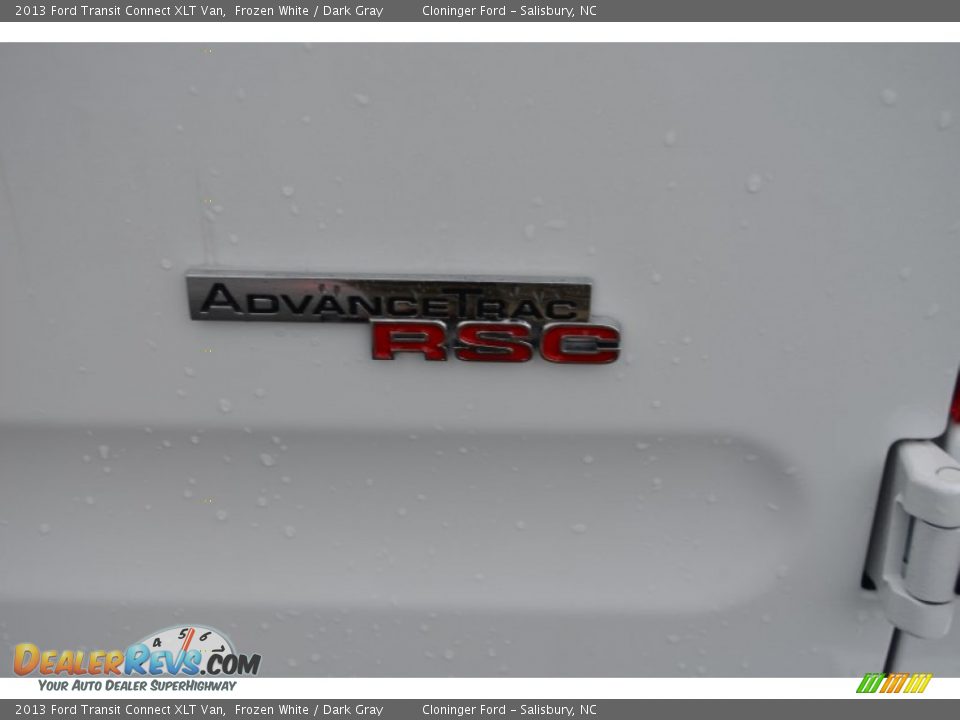 2013 Ford Transit Connect XLT Van Frozen White / Dark Gray Photo #19