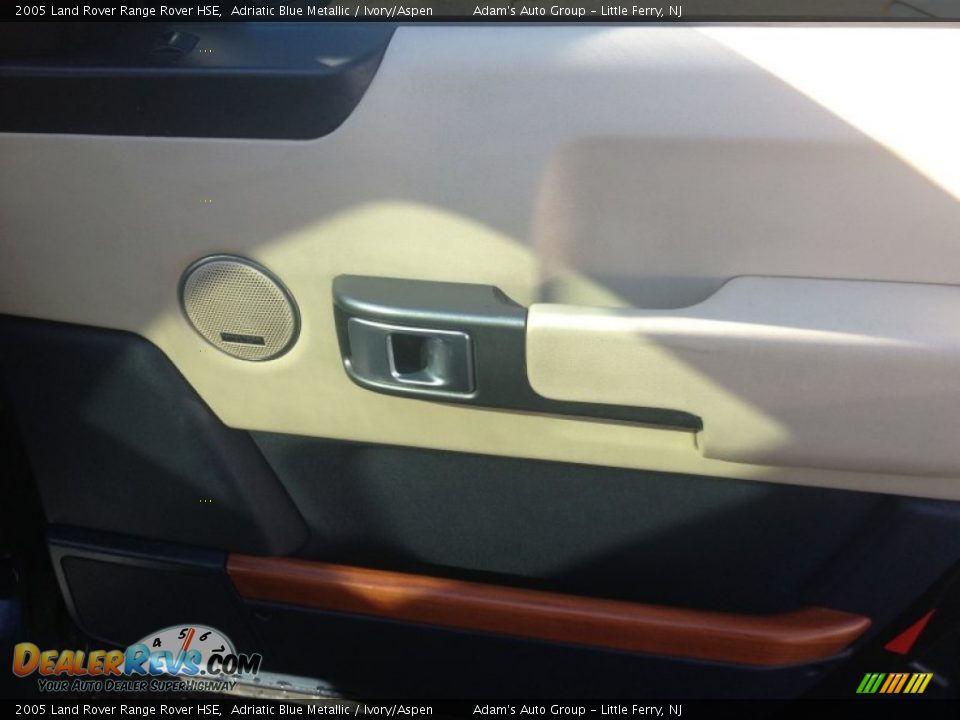 2005 Land Rover Range Rover HSE Adriatic Blue Metallic / Ivory/Aspen Photo #29