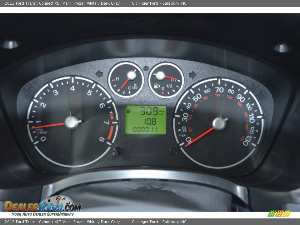 2013 Ford Transit Connect XLT Van Gauges Photo #26
