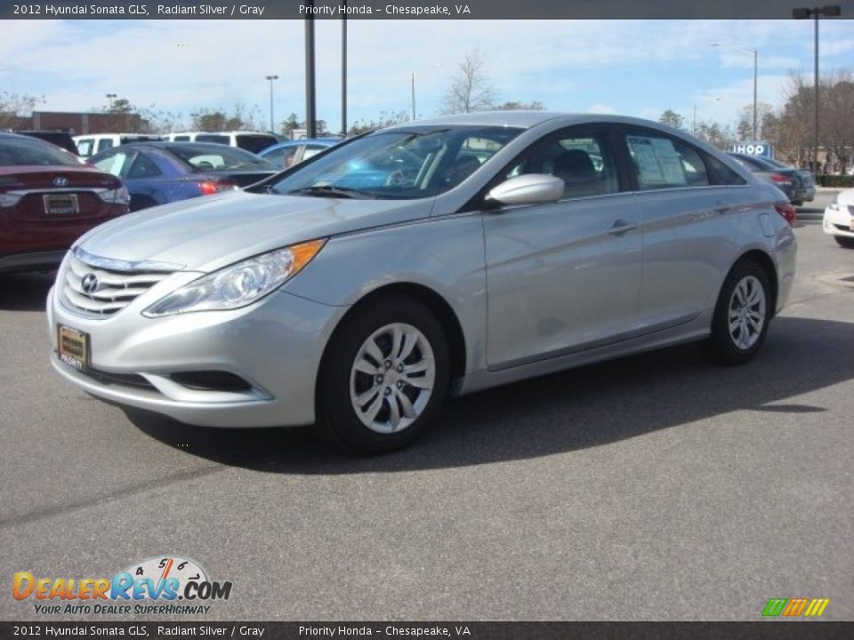 2012 Hyundai Sonata GLS Radiant Silver / Gray Photo #2
