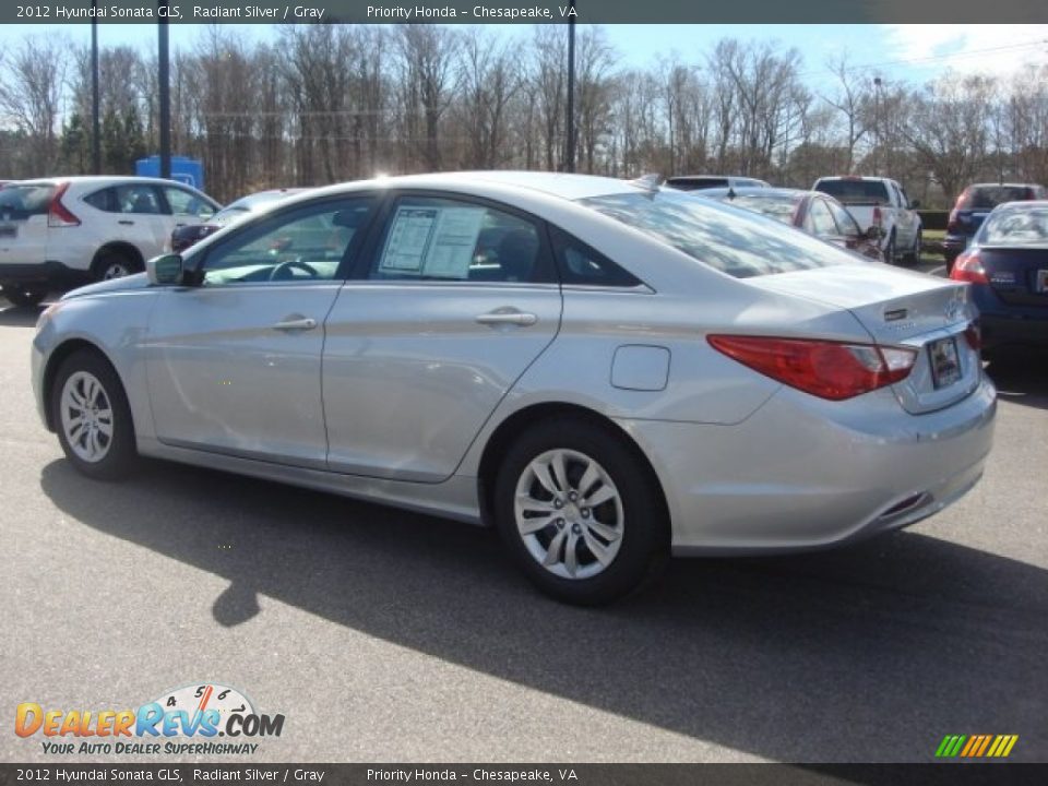 2012 Hyundai Sonata GLS Radiant Silver / Gray Photo #3