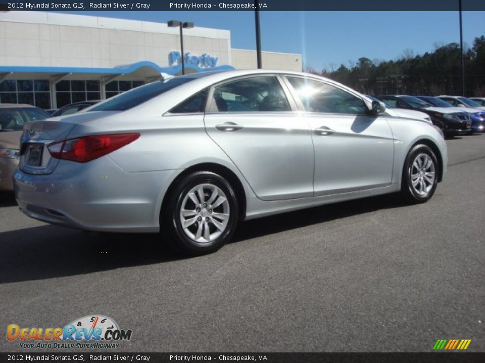 2012 Hyundai Sonata GLS Radiant Silver / Gray Photo #4