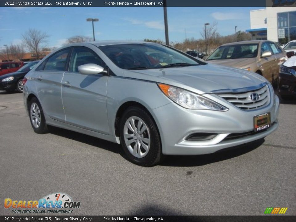 2012 Hyundai Sonata GLS Radiant Silver / Gray Photo #5