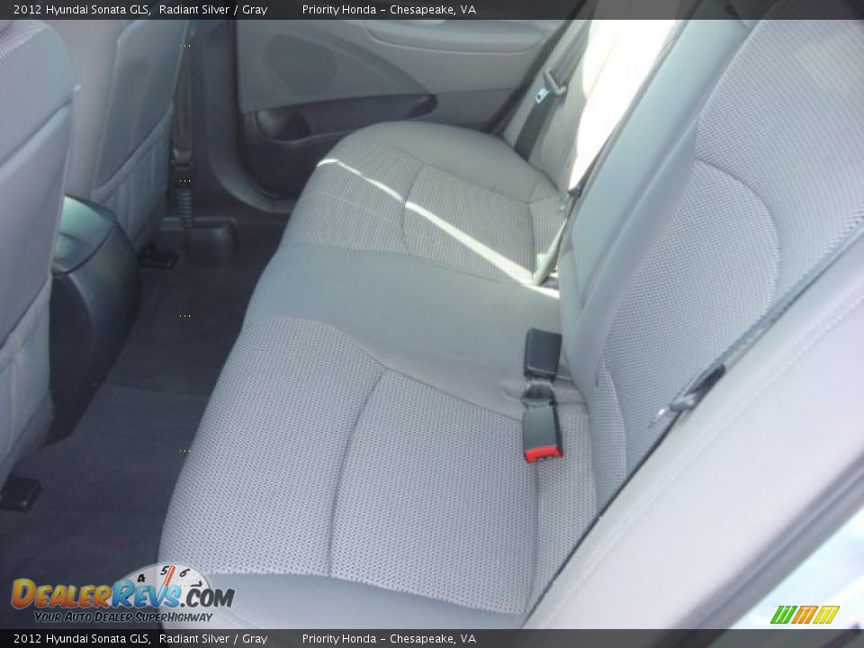 2012 Hyundai Sonata GLS Radiant Silver / Gray Photo #9