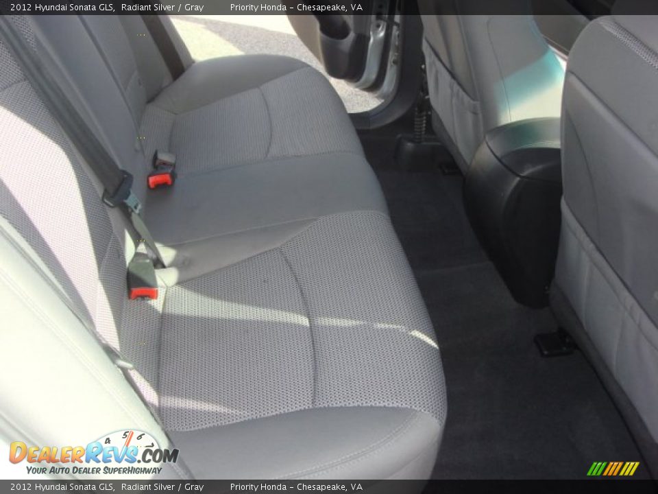 2012 Hyundai Sonata GLS Radiant Silver / Gray Photo #10