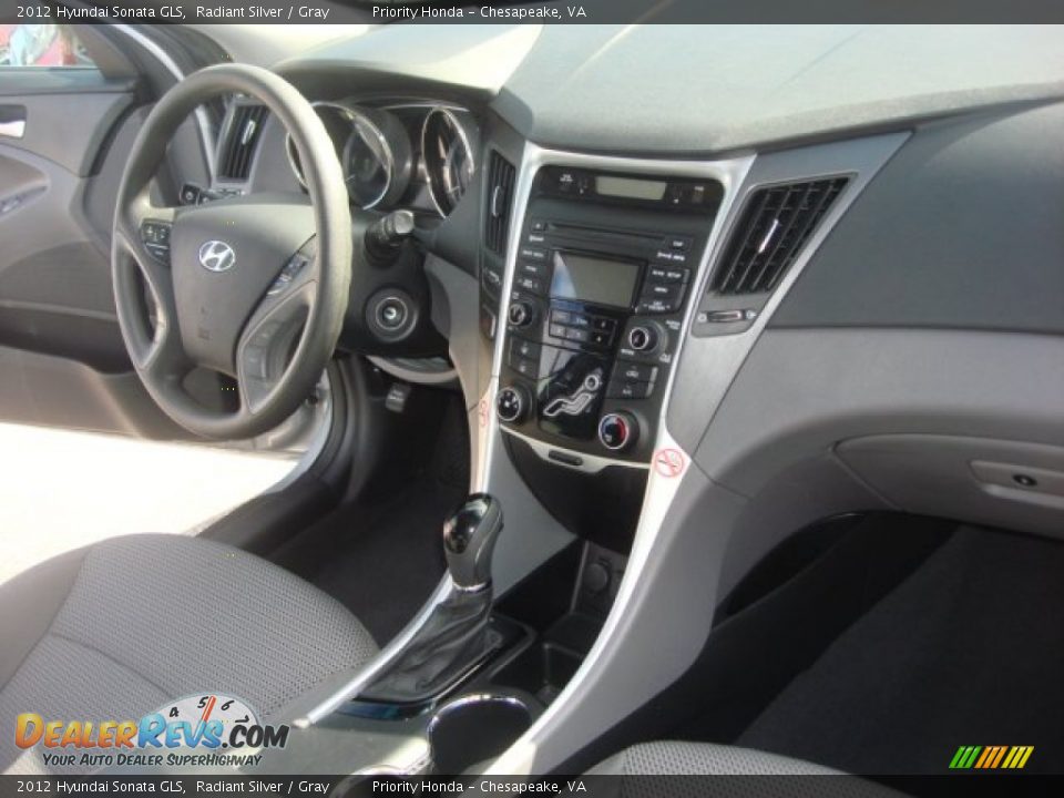 2012 Hyundai Sonata GLS Radiant Silver / Gray Photo #12