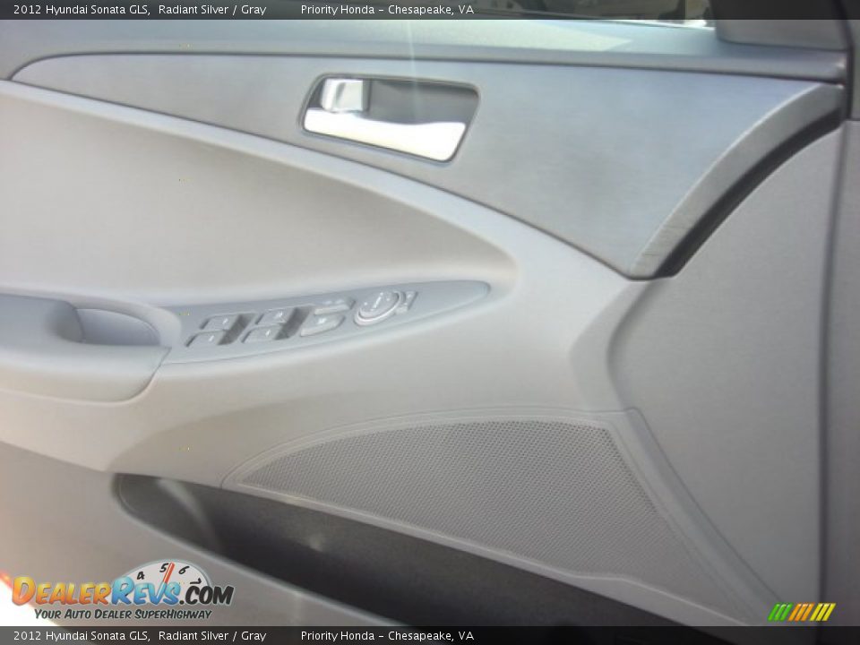 2012 Hyundai Sonata GLS Radiant Silver / Gray Photo #13