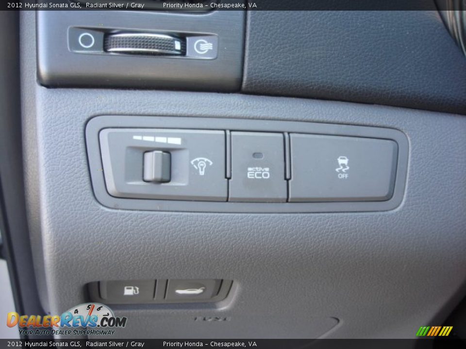 2012 Hyundai Sonata GLS Radiant Silver / Gray Photo #14