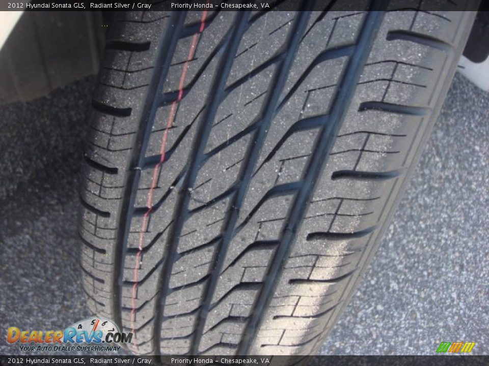 2012 Hyundai Sonata GLS Radiant Silver / Gray Photo #21
