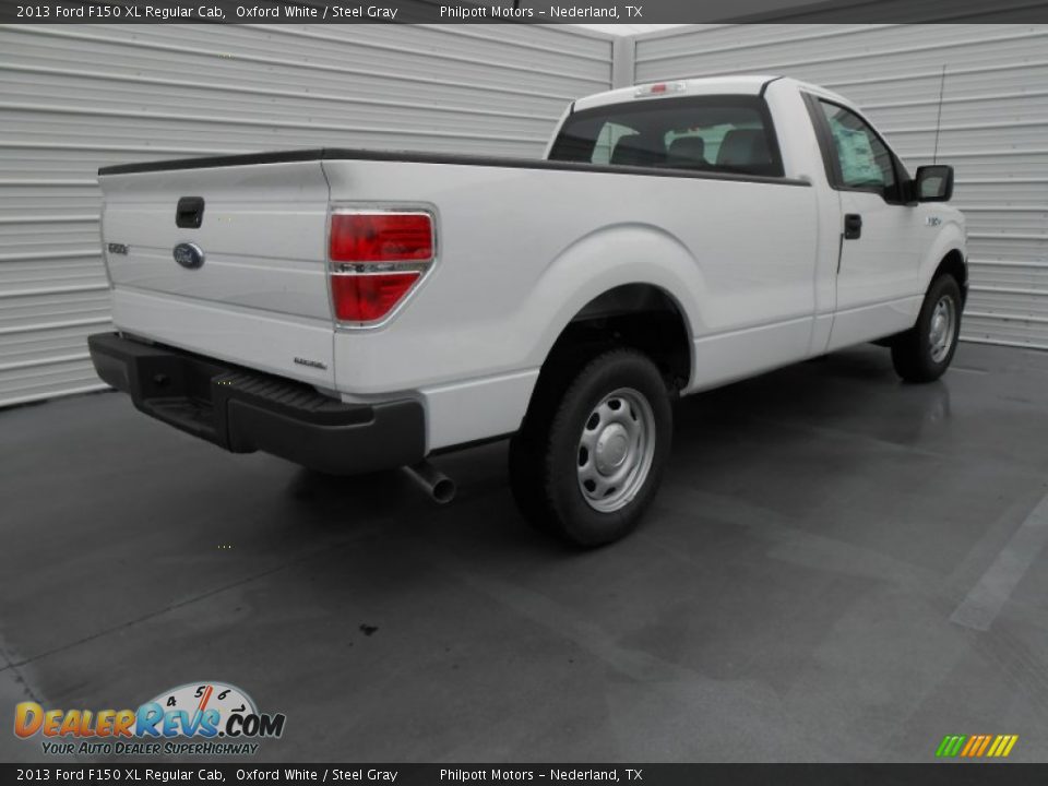 2013 Ford F150 XL Regular Cab Oxford White / Steel Gray Photo #3