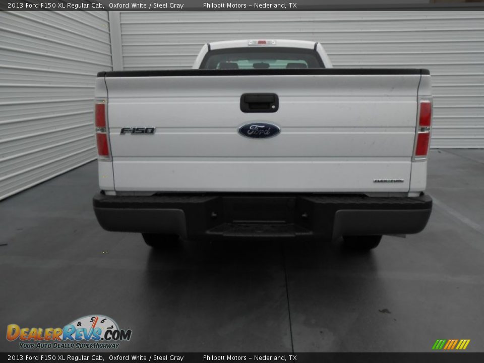 2013 Ford F150 XL Regular Cab Oxford White / Steel Gray Photo #4