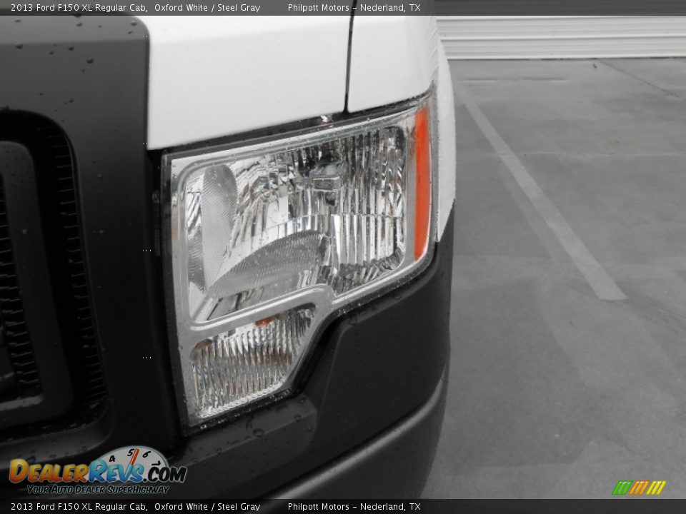 2013 Ford F150 XL Regular Cab Oxford White / Steel Gray Photo #10