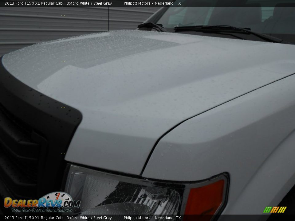 2013 Ford F150 XL Regular Cab Oxford White / Steel Gray Photo #11