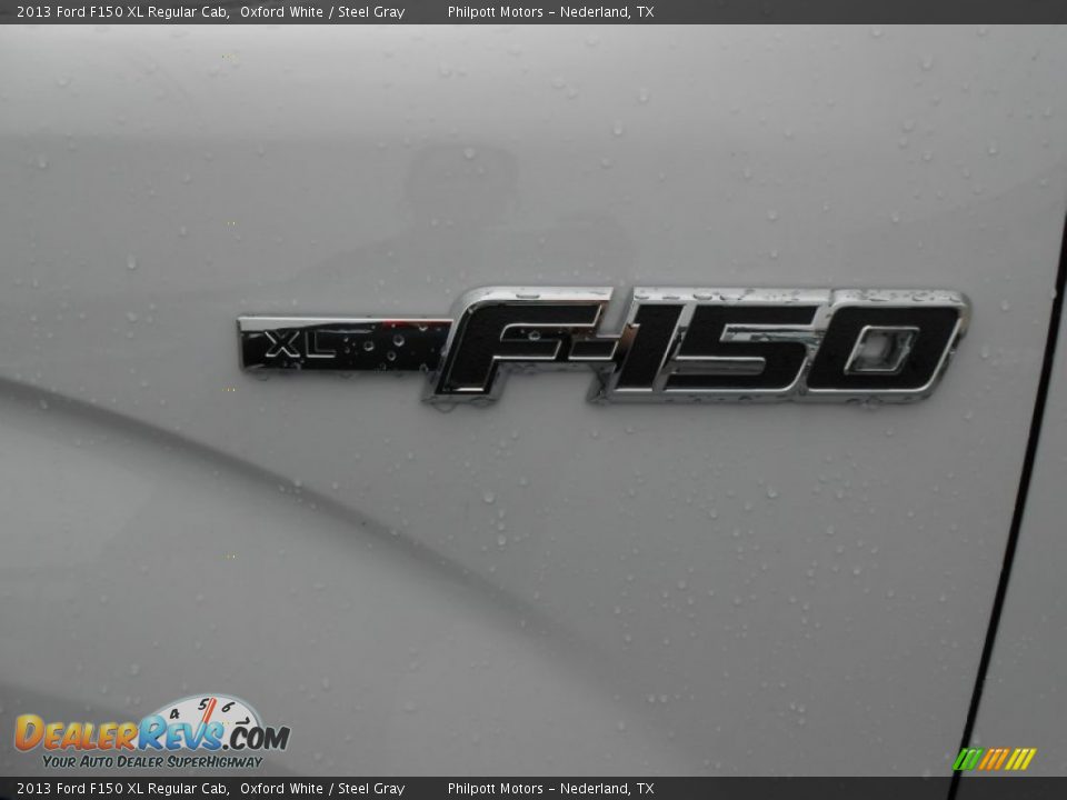 2013 Ford F150 XL Regular Cab Oxford White / Steel Gray Photo #13