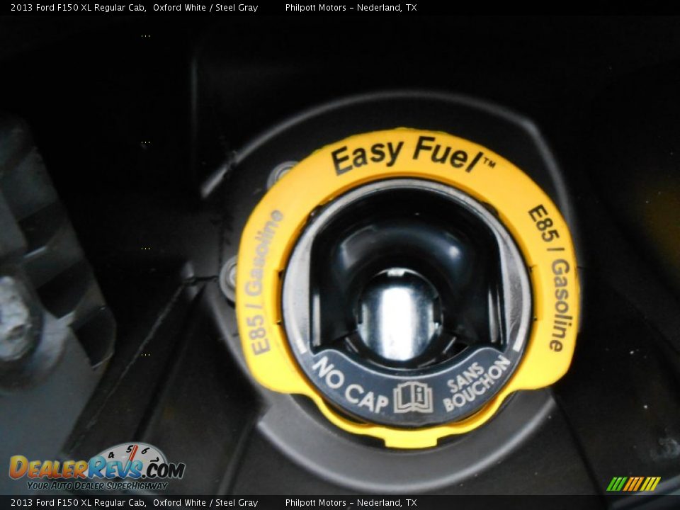 2013 Ford F150 XL Regular Cab Oxford White / Steel Gray Photo #15