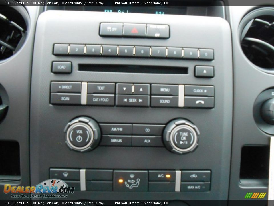 2013 Ford F150 XL Regular Cab Oxford White / Steel Gray Photo #26