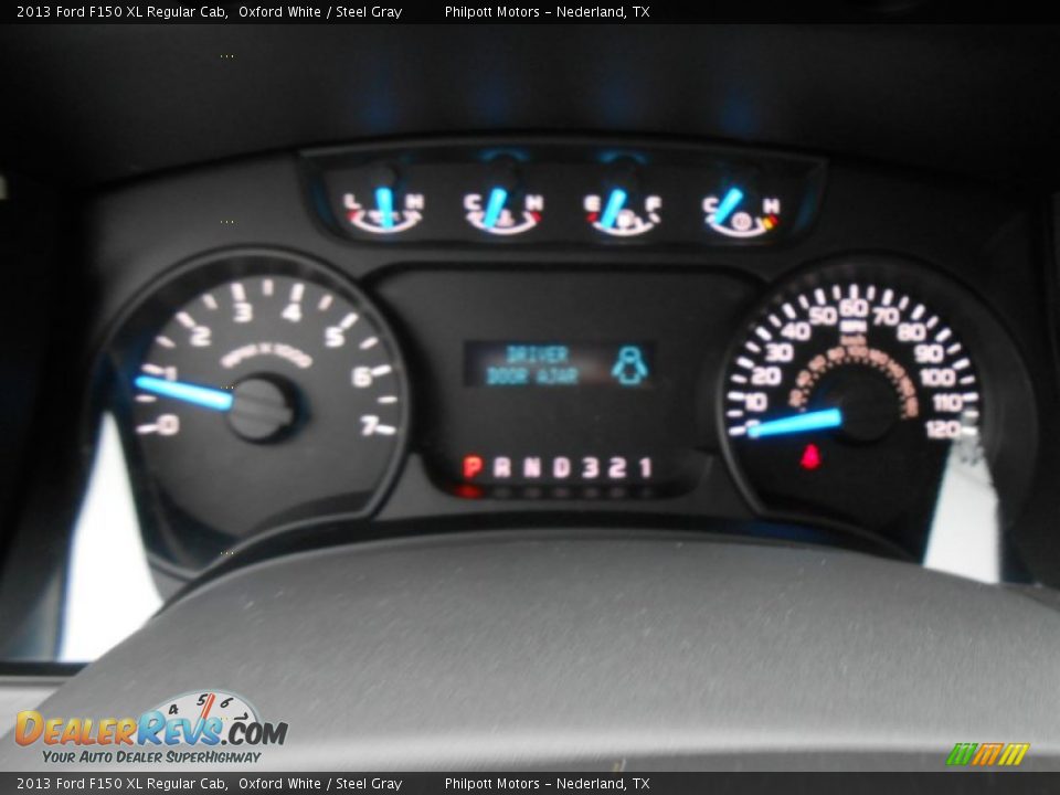 2013 Ford F150 XL Regular Cab Oxford White / Steel Gray Photo #30