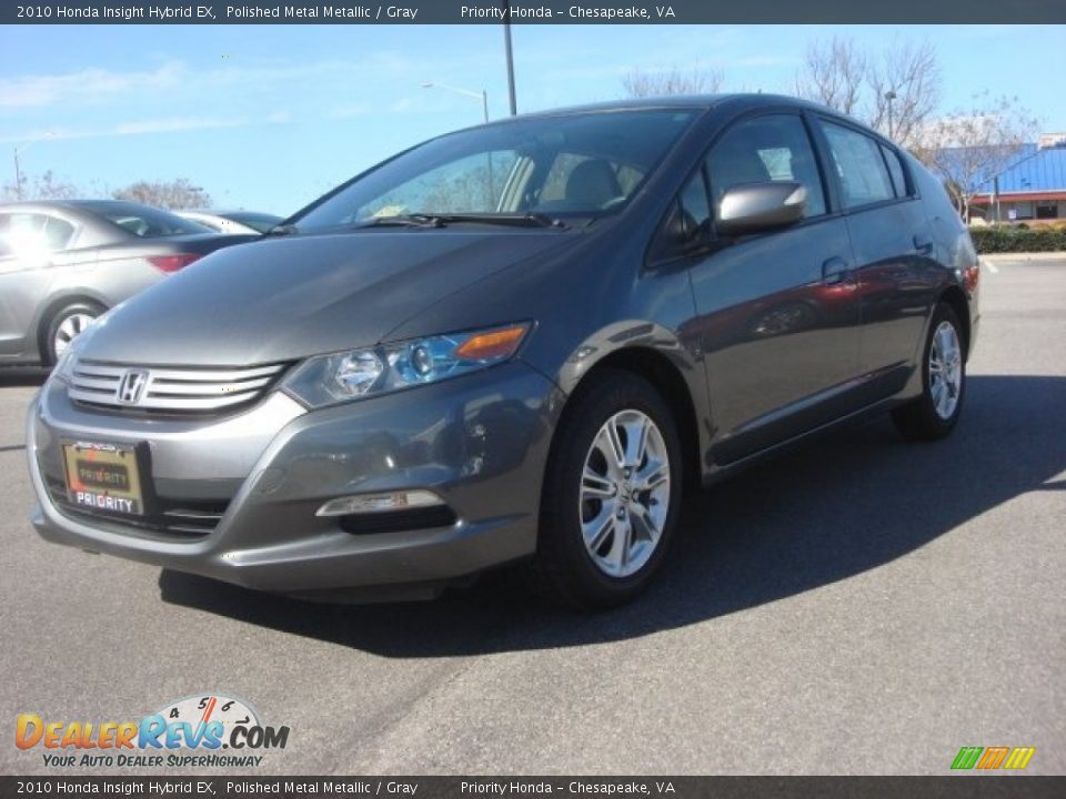 2010 Honda Insight Hybrid EX Polished Metal Metallic / Gray Photo #1