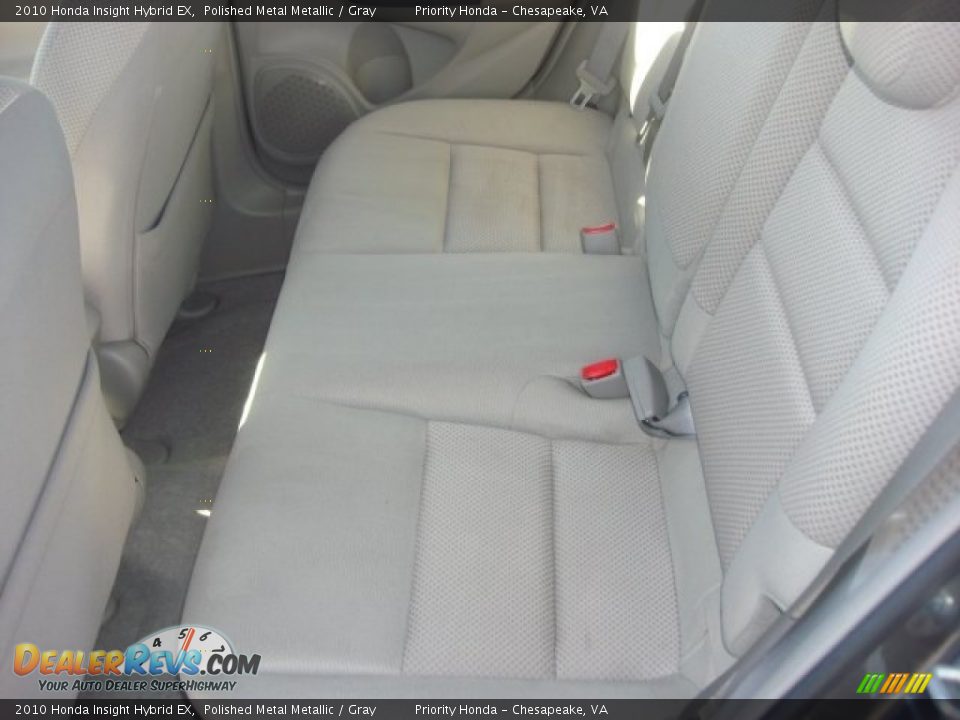 2010 Honda Insight Hybrid EX Polished Metal Metallic / Gray Photo #9