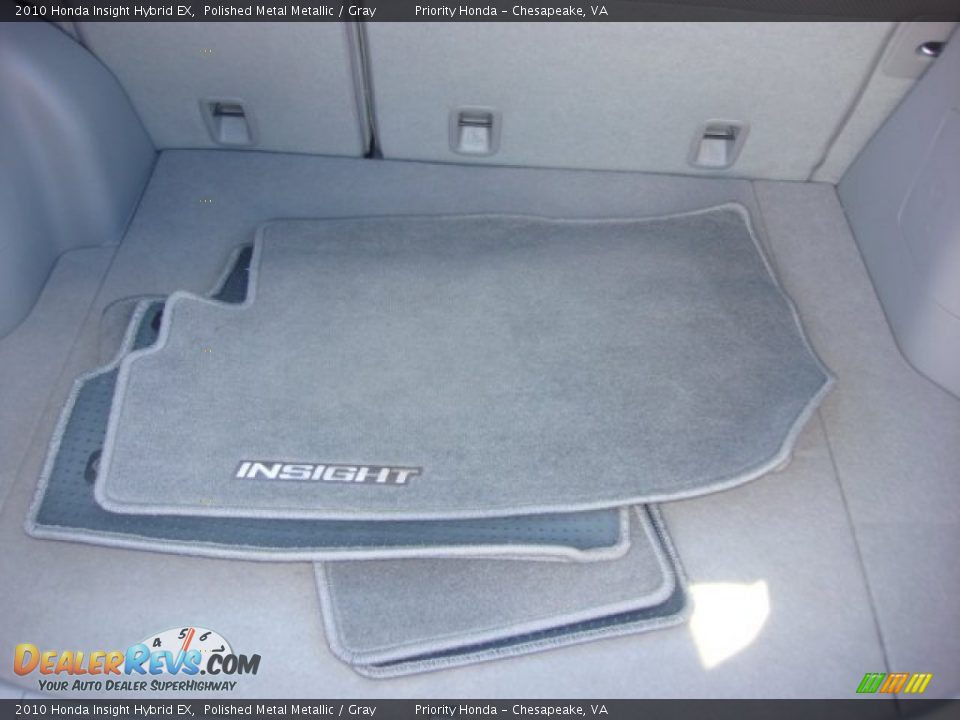 2010 Honda Insight Hybrid EX Polished Metal Metallic / Gray Photo #11
