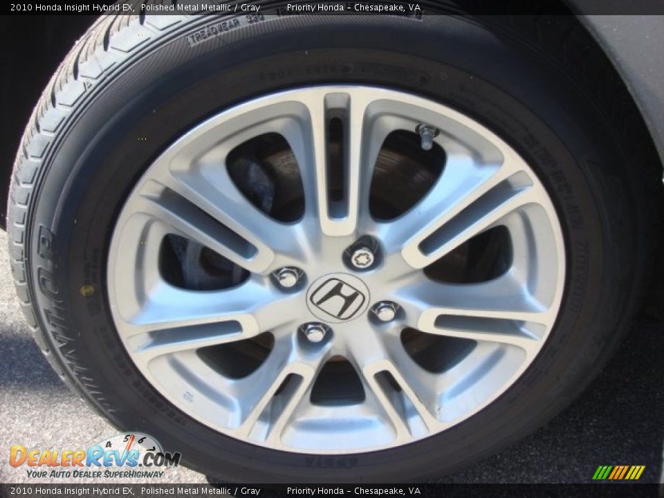 2010 Honda Insight Hybrid EX Polished Metal Metallic / Gray Photo #23