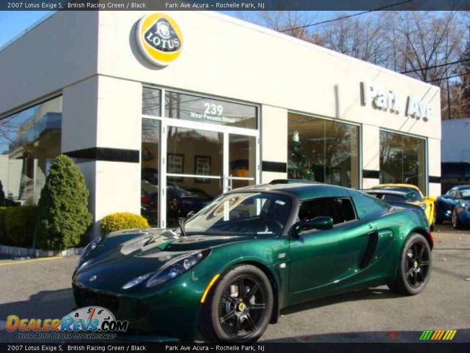 2007 Lotus Exige S British Racing Green / Black Photo #1
