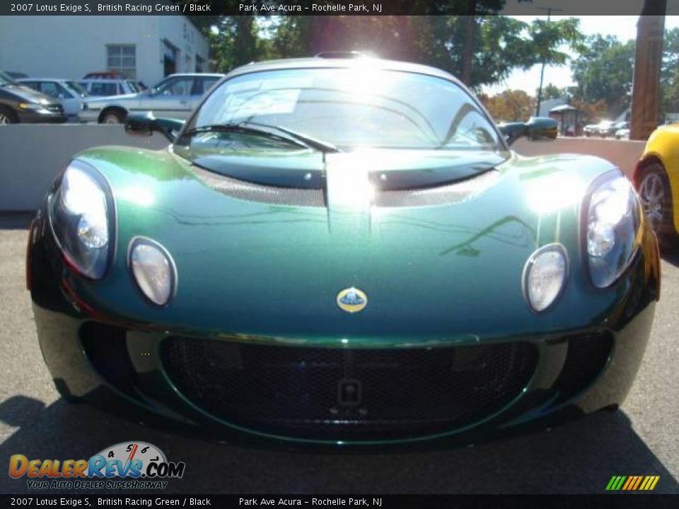 2007 Lotus Exige S British Racing Green / Black Photo #2