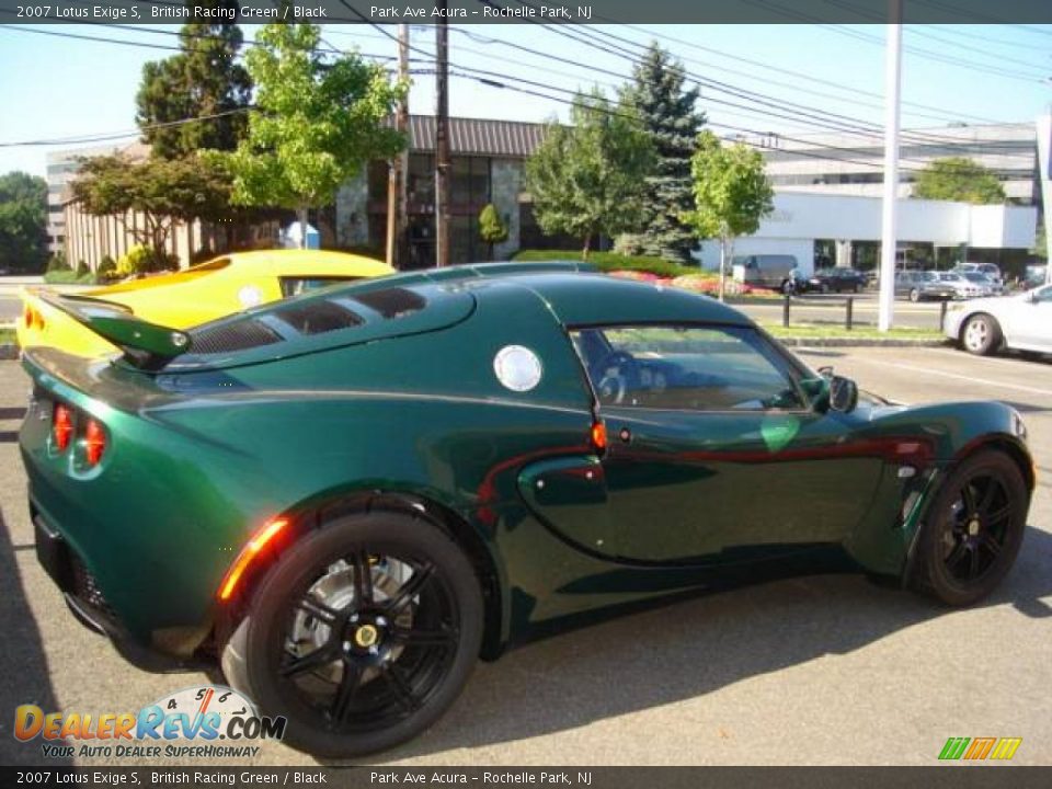 2007 Lotus Exige S British Racing Green / Black Photo #4