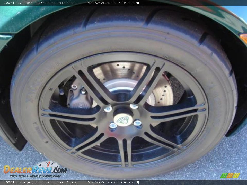 2007 Lotus Exige S British Racing Green / Black Photo #19