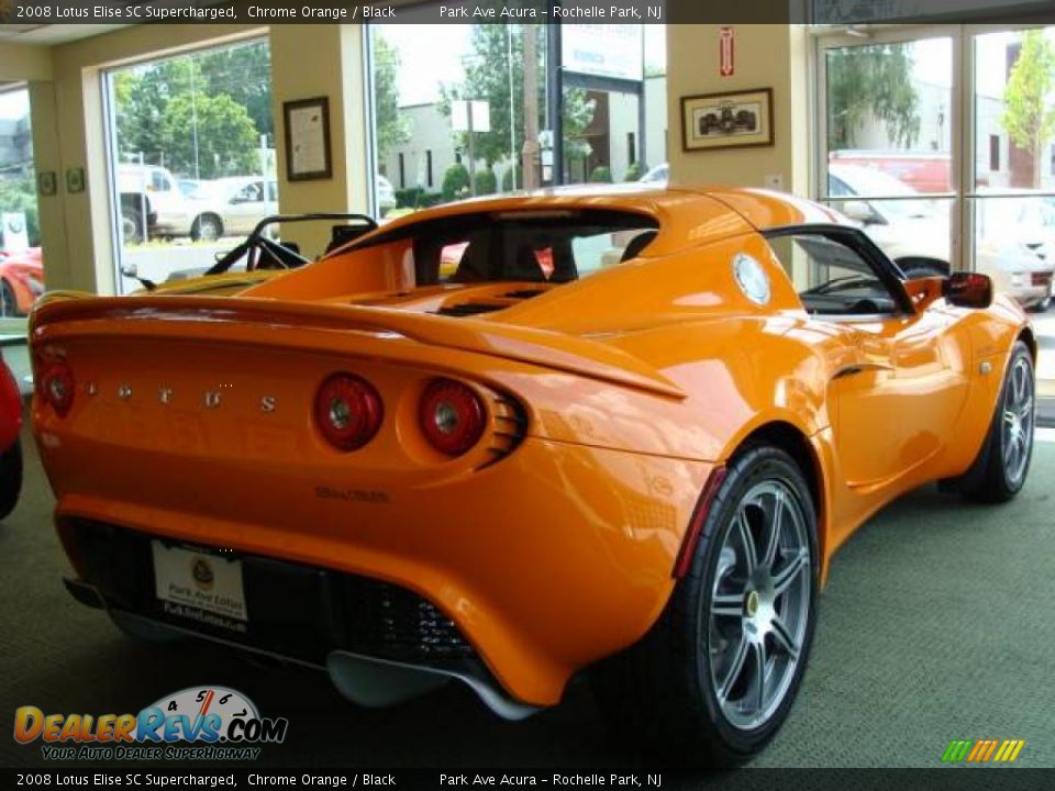 2008 Lotus Elise SC Supercharged Chrome Orange / Black Photo #7