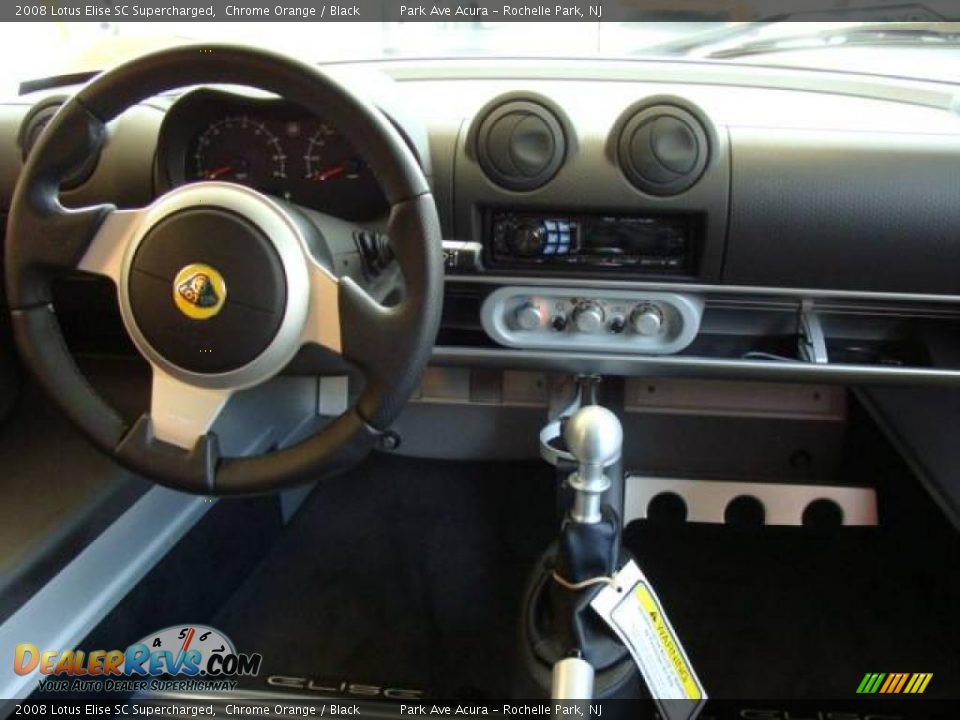 2008 Lotus Elise SC Supercharged Chrome Orange / Black Photo #13