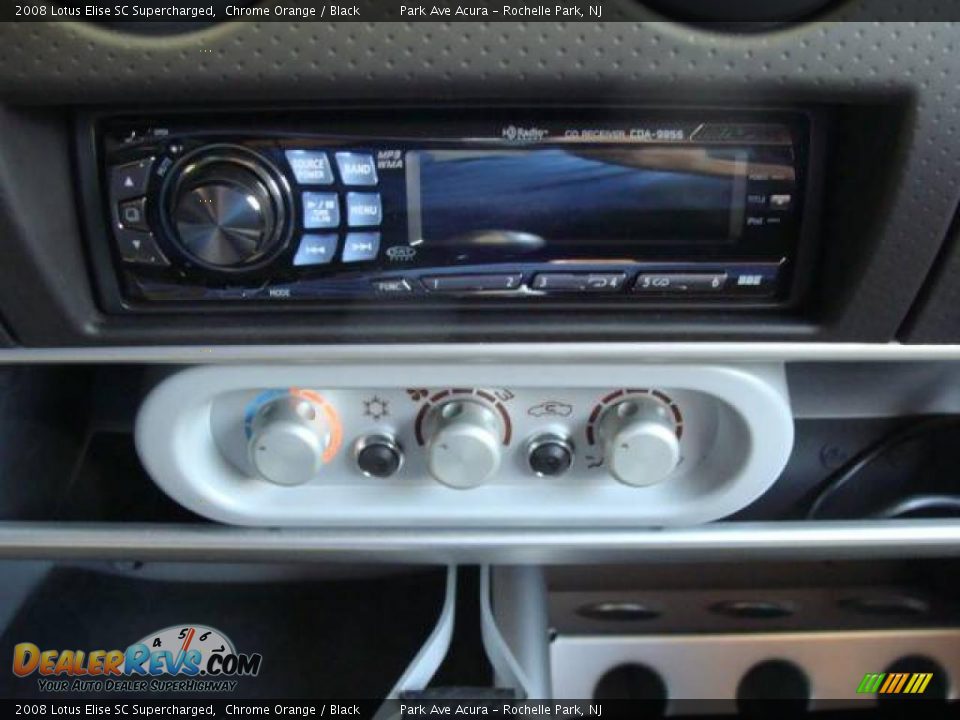 2008 Lotus Elise SC Supercharged Chrome Orange / Black Photo #18