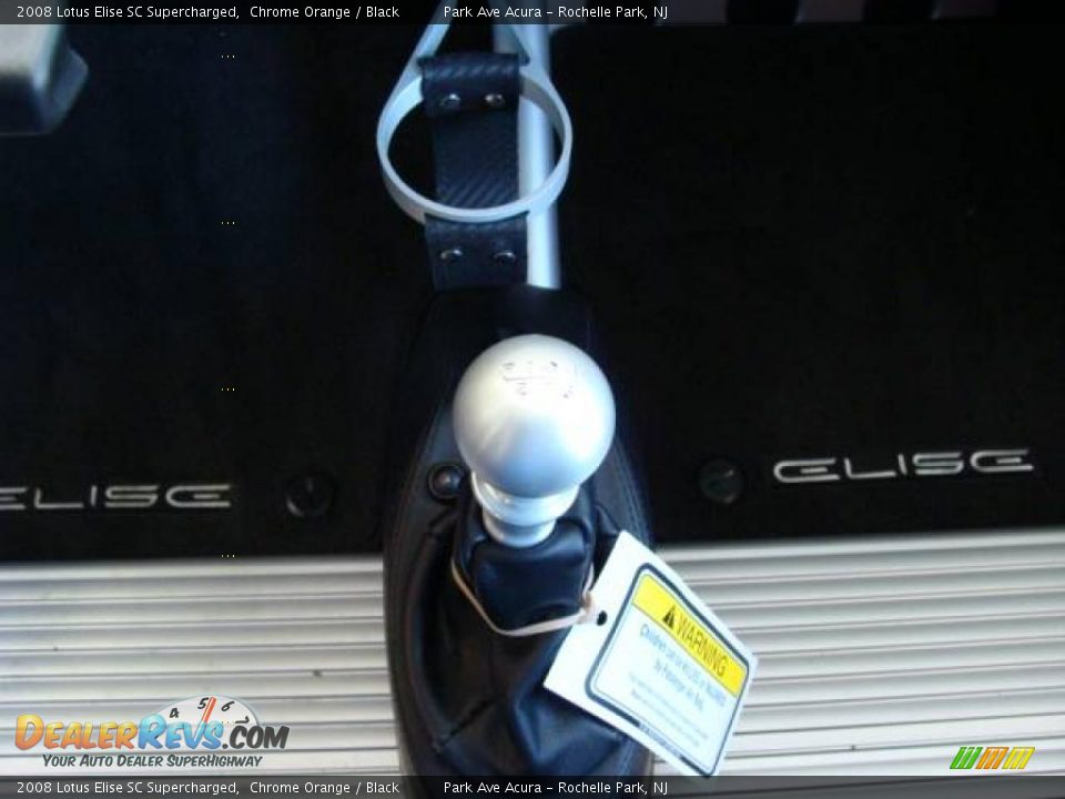 2008 Lotus Elise SC Supercharged Chrome Orange / Black Photo #19