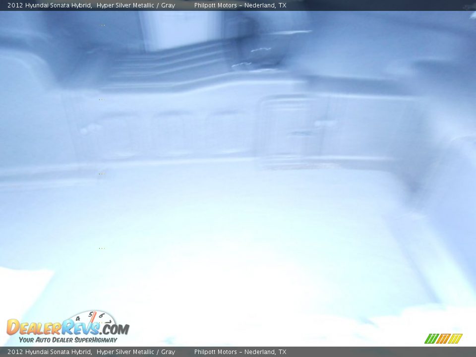 2012 Hyundai Sonata Hybrid Hyper Silver Metallic / Gray Photo #16