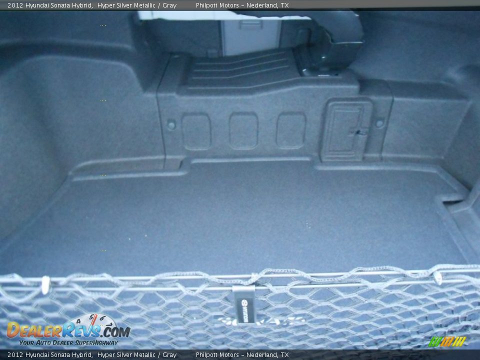 2012 Hyundai Sonata Hybrid Hyper Silver Metallic / Gray Photo #19